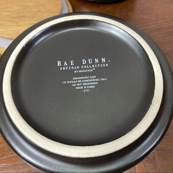 RAE DUNN Collectible SPICE CELLAR “MARINATE”, “RUB”, “SPICE”NWOT - Picture 2 of 5